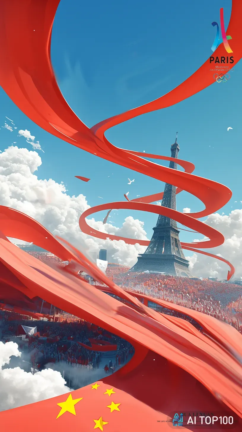 【AI奥运梦,中华奥运魂】AIGC奥运海报创作活动热度榜第9名