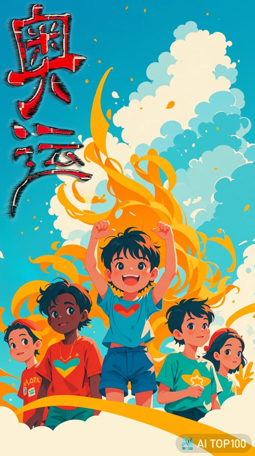 【AI奥运梦,中华奥运魂】AIGC奥运海报创作活动第14名