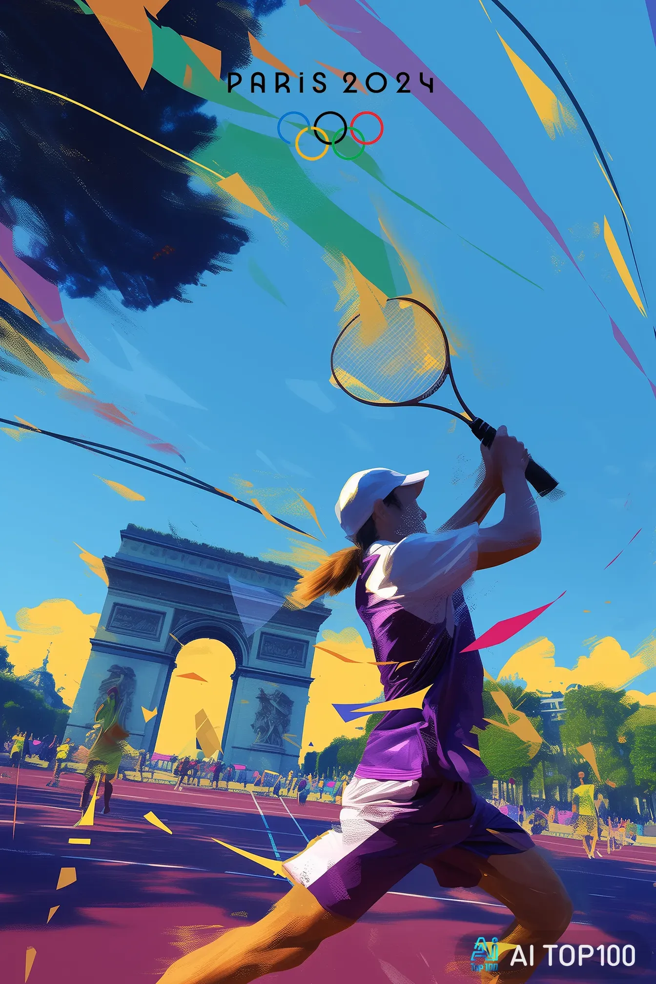 【AI奥运梦,中华奥运魂】AIGC奥运海报创作活动热度榜第15名