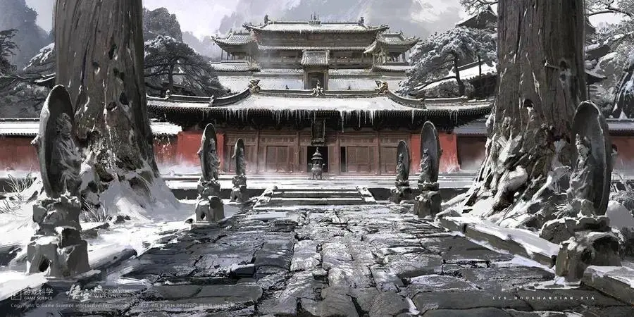 黑神话悟空东方美学建筑1