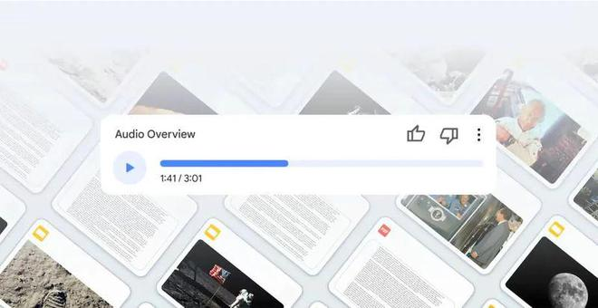 谷歌推出 AI 生成播客功能:将你的笔记变成有趣的音频讨论