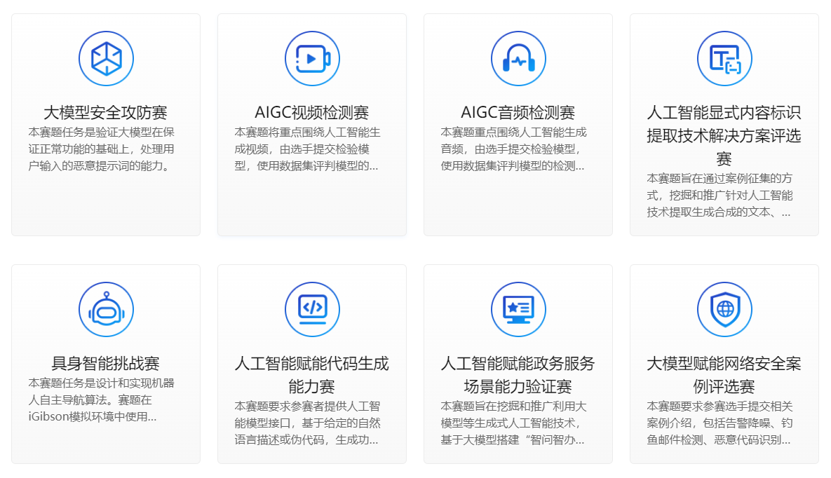 第五届中国人工智能大赛--赛题设置