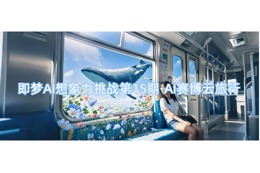 Dreamina即梦AI想象力挑战大赛第15期·AI赛博云旅行