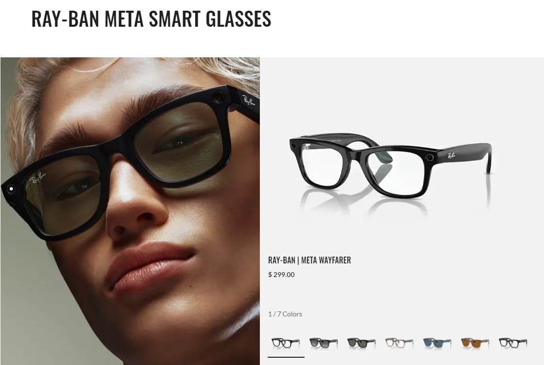 Meta智能眼镜在欧洲畅销,AI 功能未上线销量却超越传统Ray-Ban