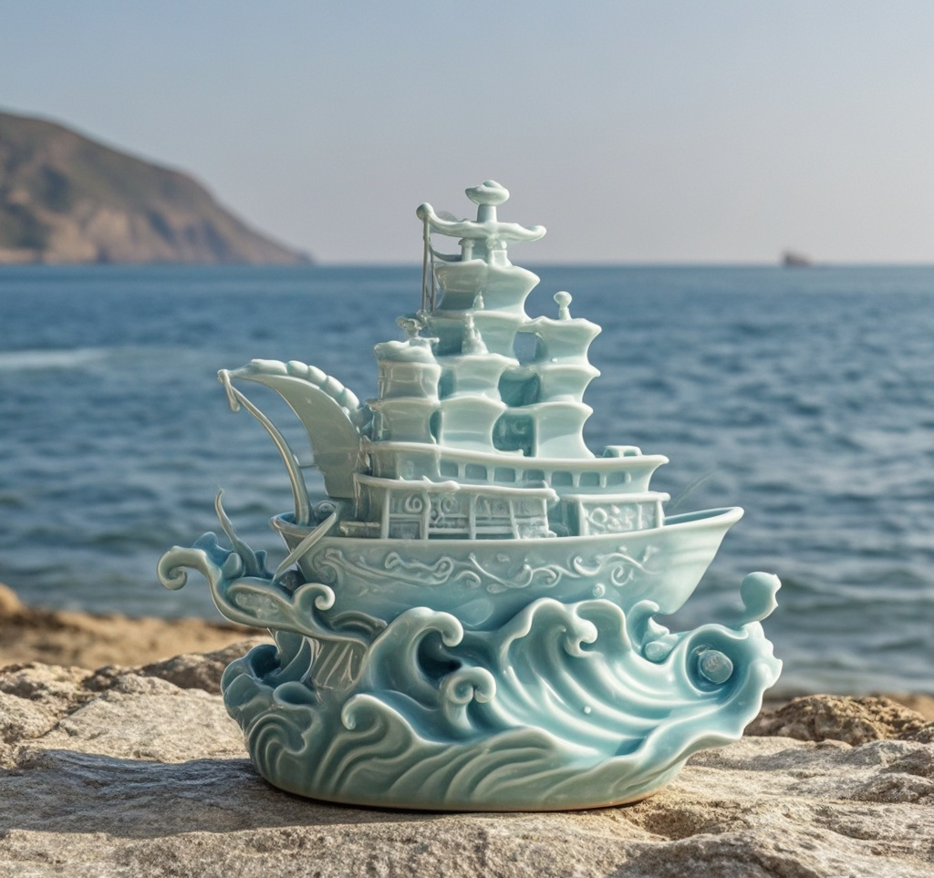 瀚海青瓷韵