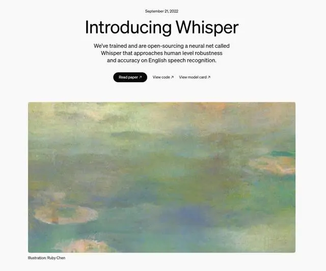 OpenAI 语音转写工具 Whisper 存在凭空生成大段虚假内容问题