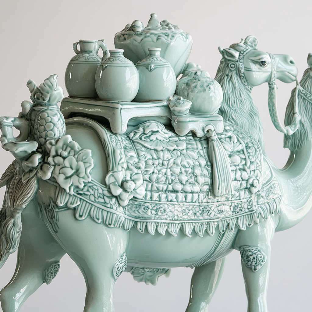骆驼与丝绸路