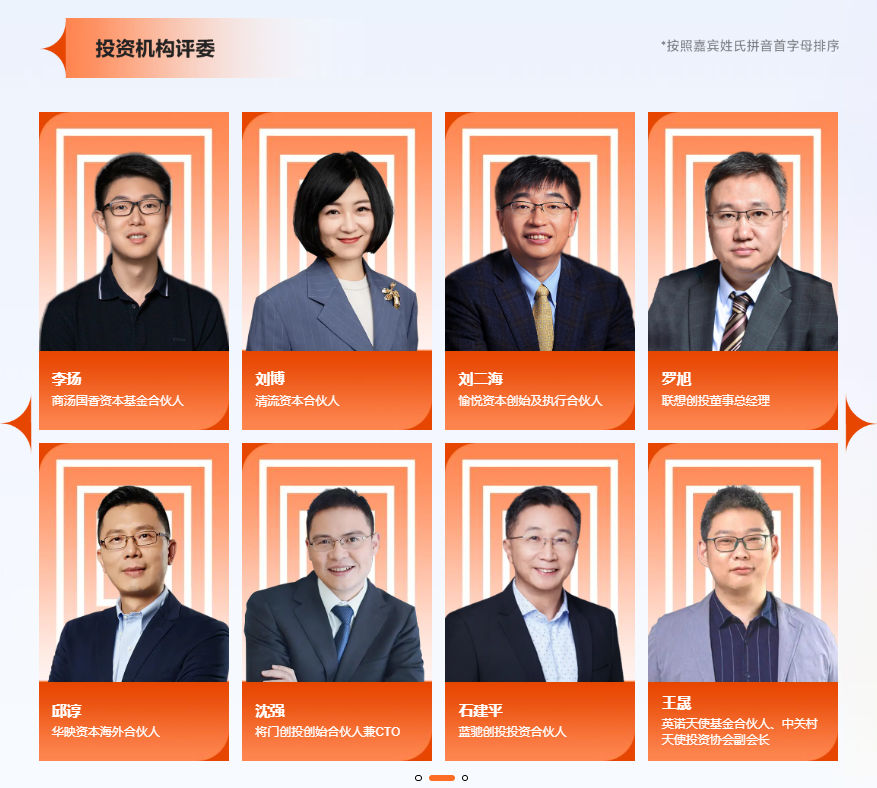 2024新一代人工智能（深圳）创业创新大赛评委阵容2