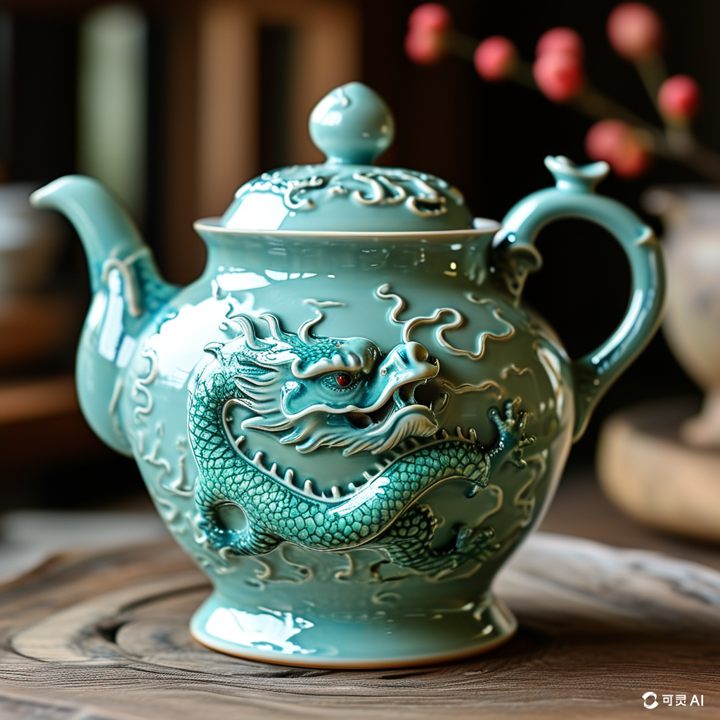 青龙茶壶