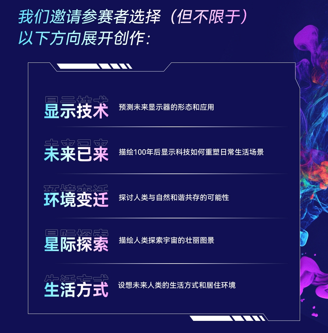 人民邮电出版社：2024AIGC海报设计创作大赛创作方向
