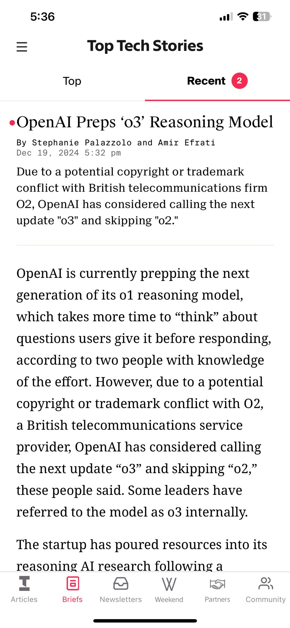 OpenAI加速推进AI推理技术，全新“o3”模型即将面世完整内容