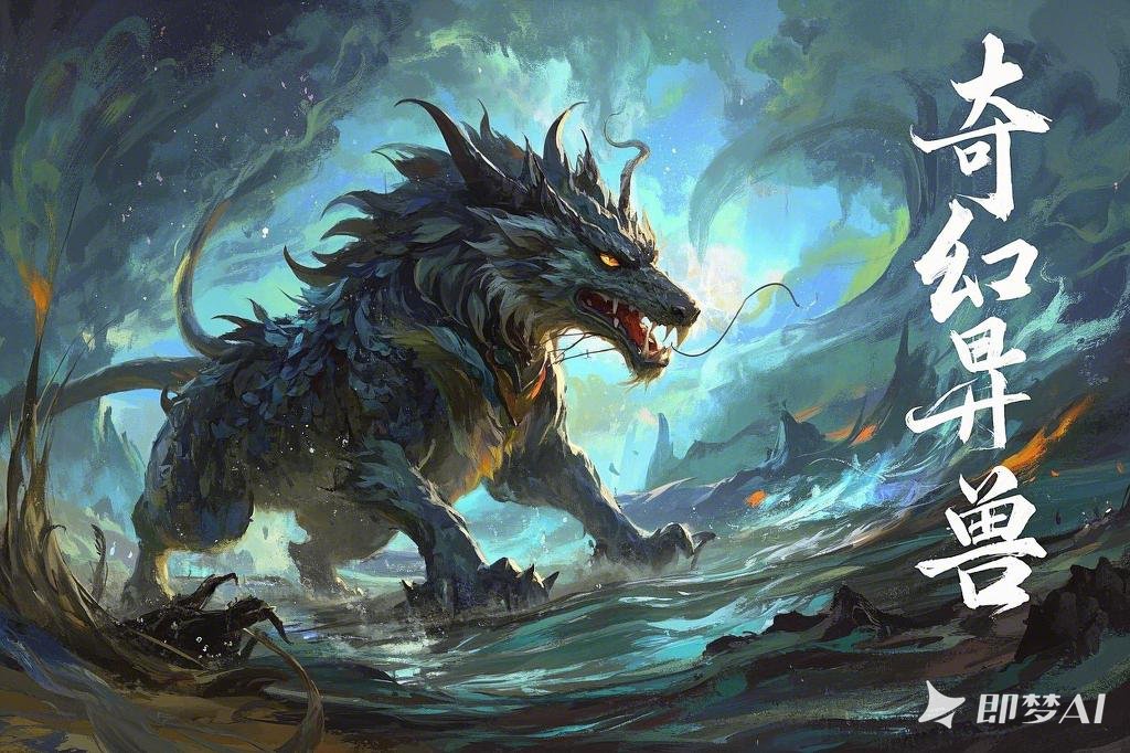 AI小说素材库：材玄幻小说灵兽系列-九彩天麟/幽冥夜魇/碧眼灵狐