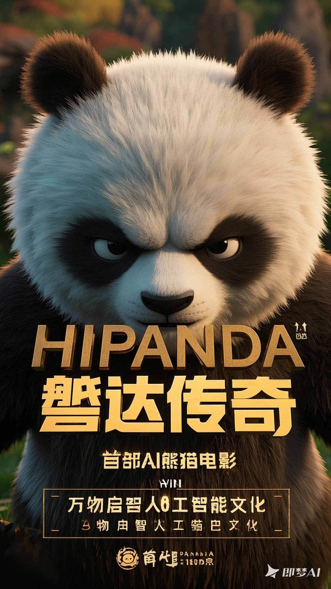 磐达传奇-AI熊猫的超时空历险故事
