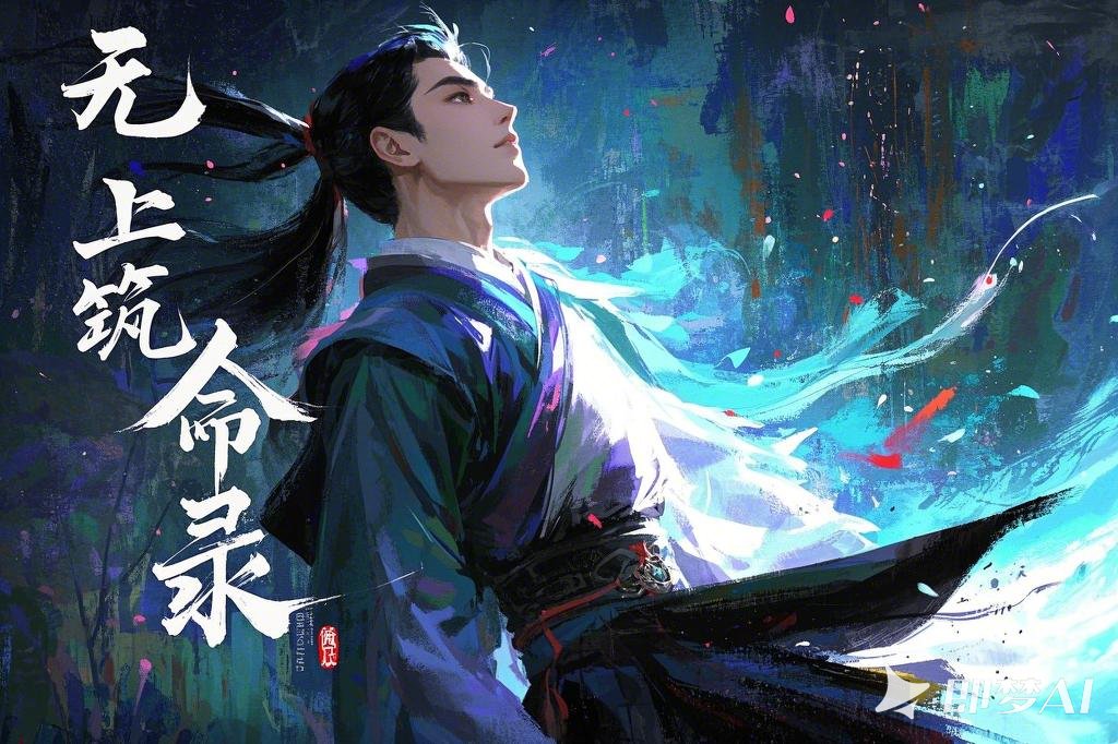 AI网络小说封面