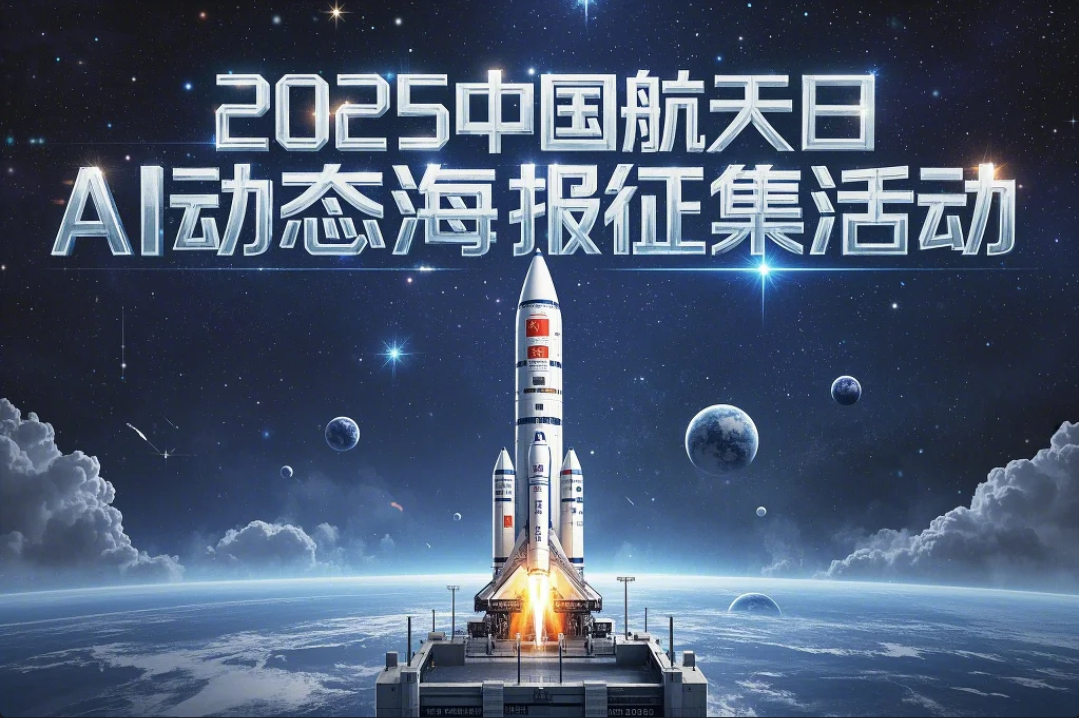 AI大赛活动：2025“中国航天日”AI动态海报征集活动