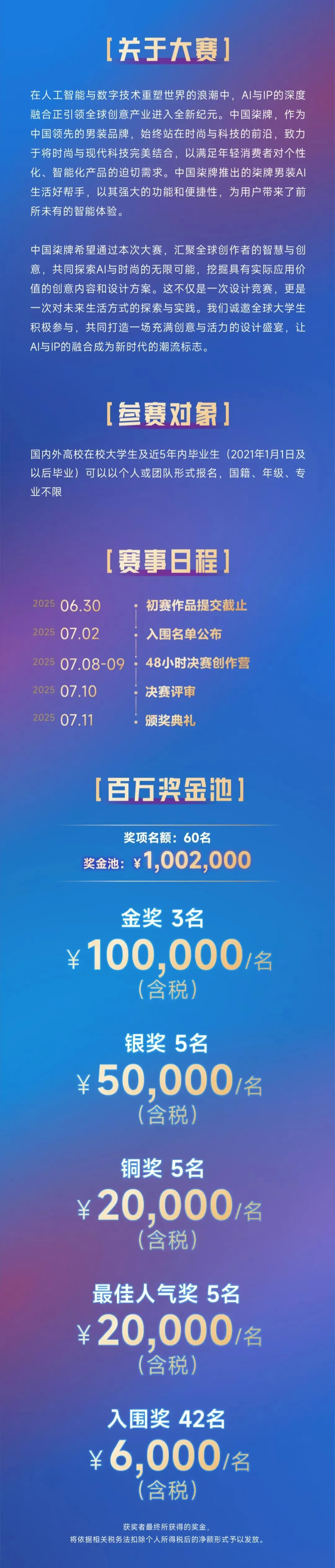 2025全球大学生AI+IP设计大赛