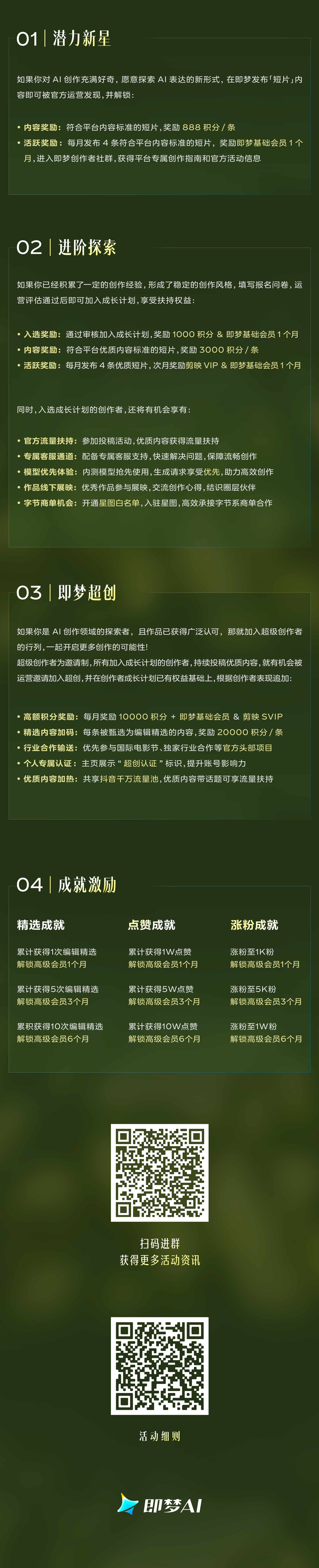 2025即梦AI创作者成长计划