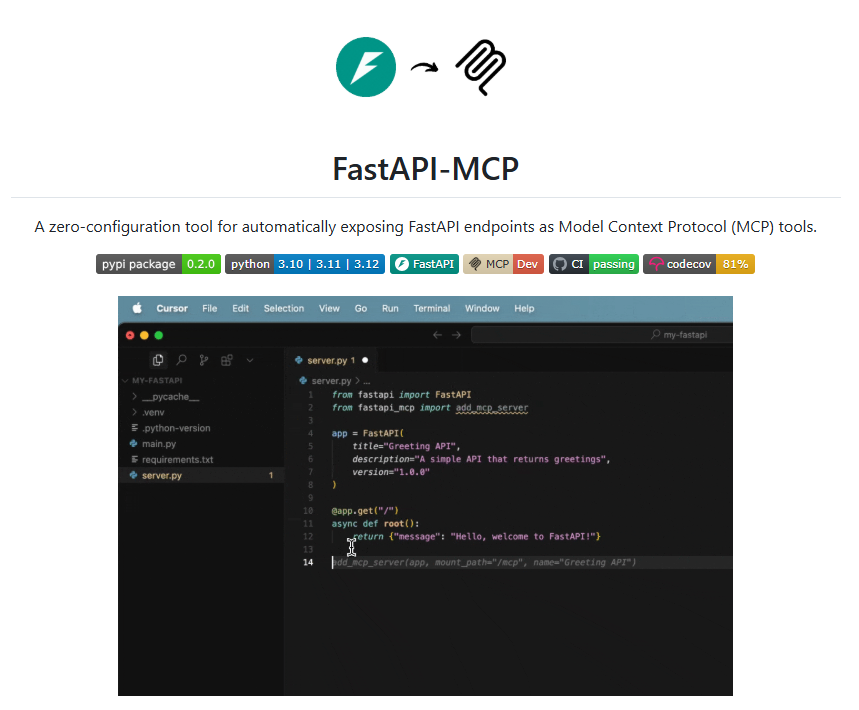 FastAPI - MCP