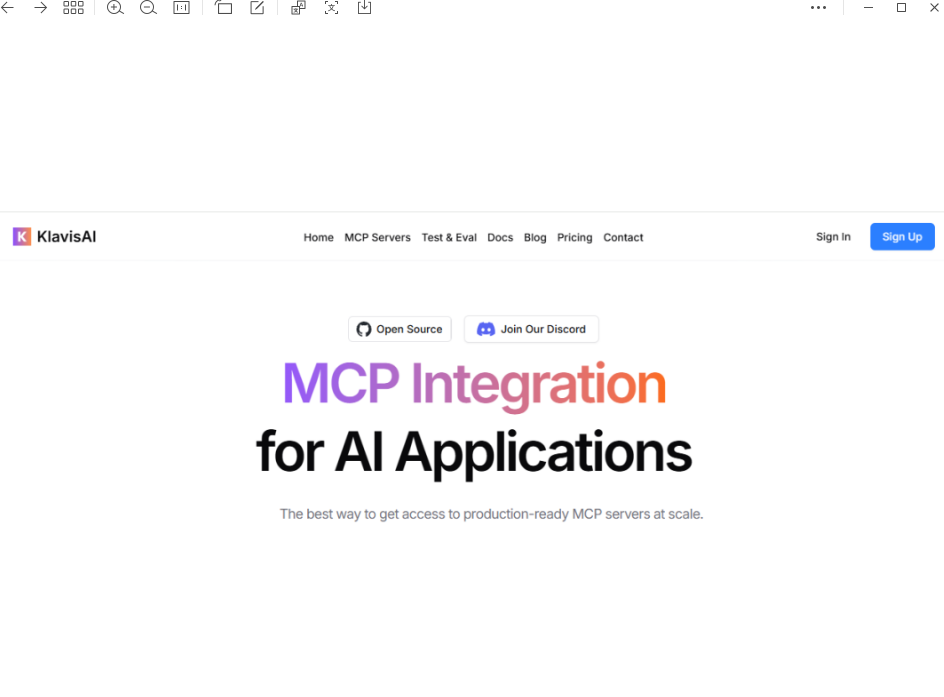 Klavis AI放大招！开源MCP集成方案来袭，赋能开发者轻松玩转AI应用