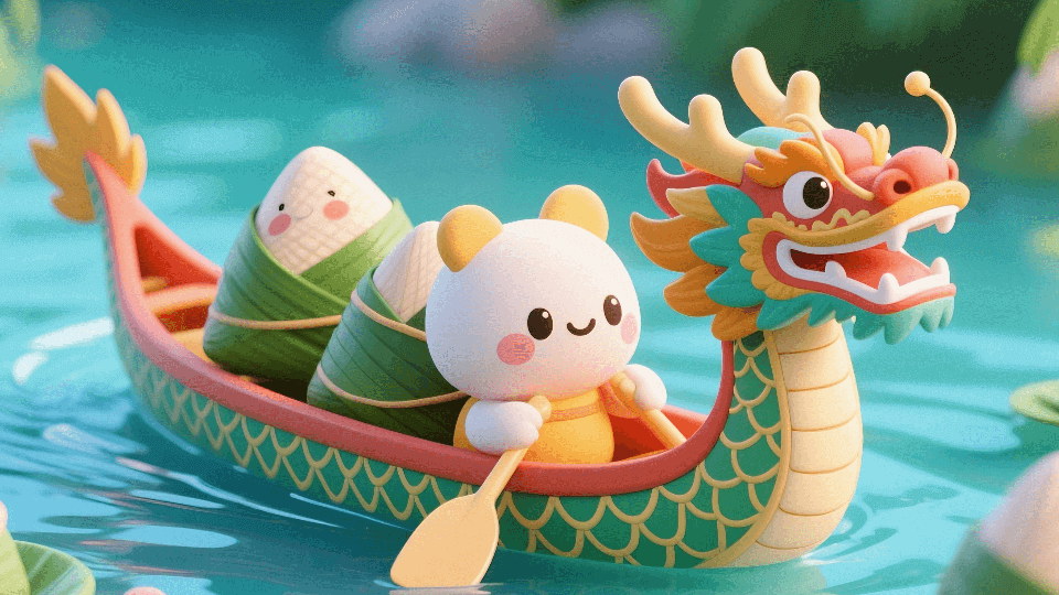 端午节，粽子，龙舟