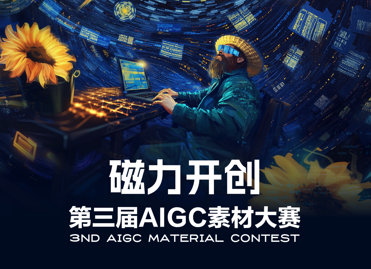 AIGC大赛：磁力开创第三届AIGC素材大赛火热开启