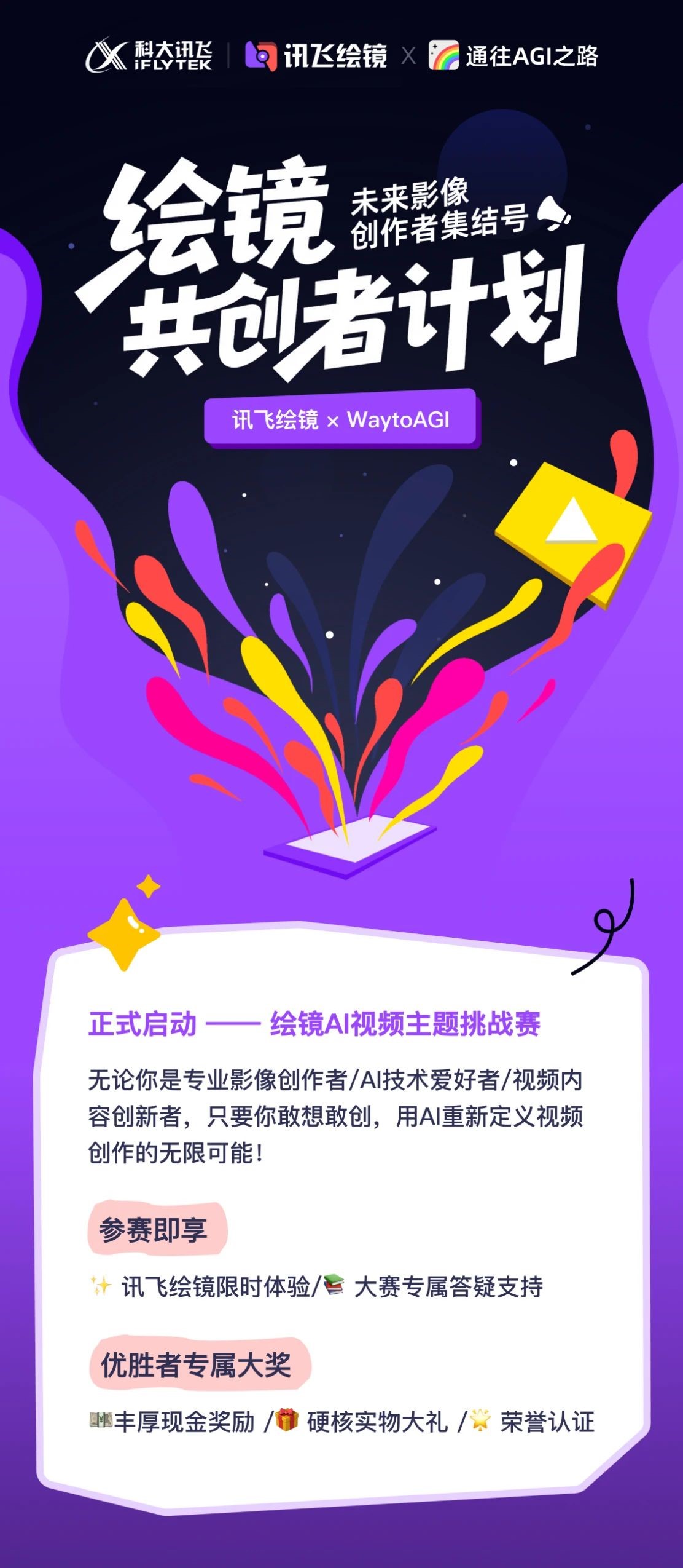 绘镜AI视频主题挑战赛