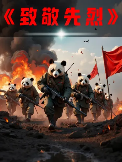 AIGC《致敬先烈》