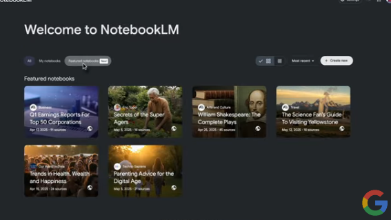 谷歌NotebookLM