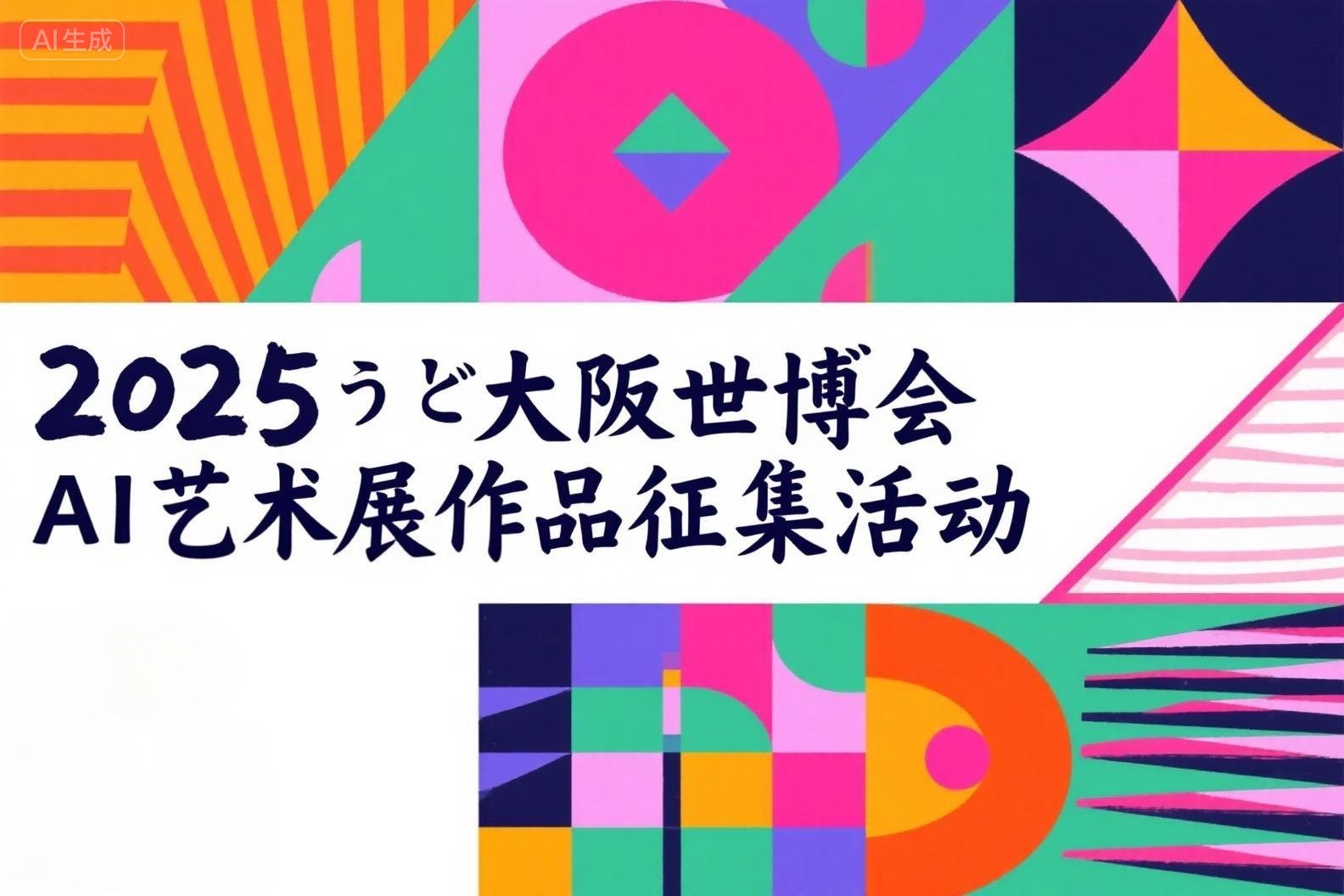 AI活动：2025大阪世博会AI艺术展作品征集活动
