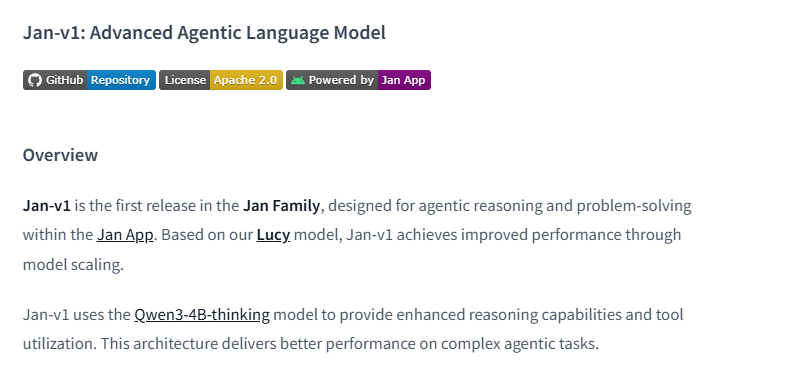 开源AI新星！Jan-v1模型挑战Perplexity Pro，4亿参数也能“硬刚”商业大厂