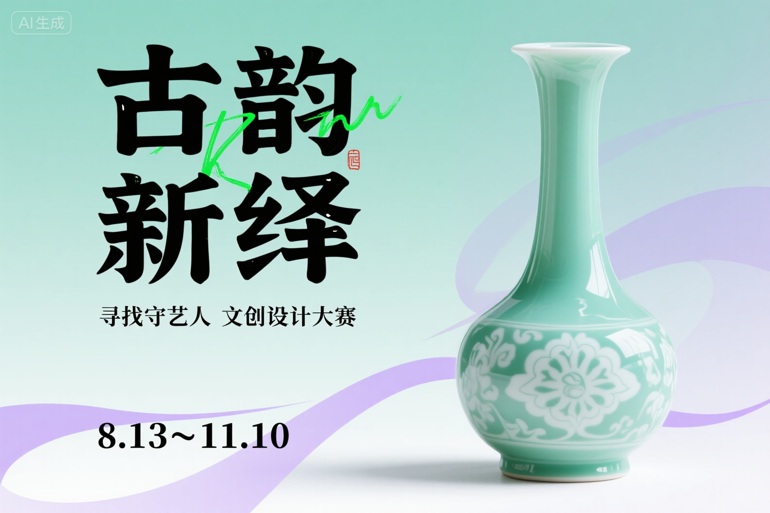 AIGC大赛：古韵新绎·寻找守艺人文创设计大赛