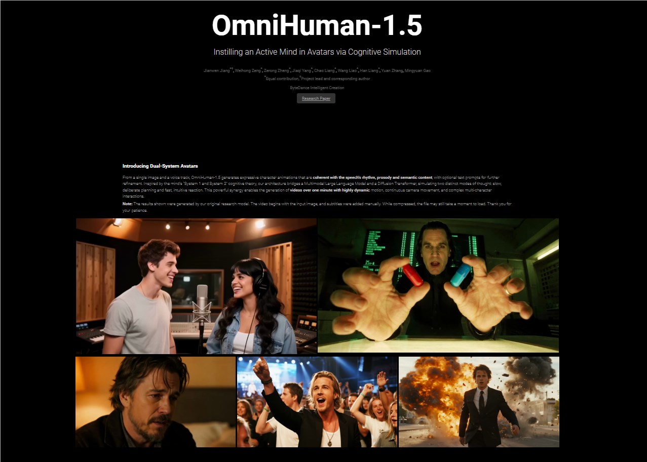 OmniHuman-1.5