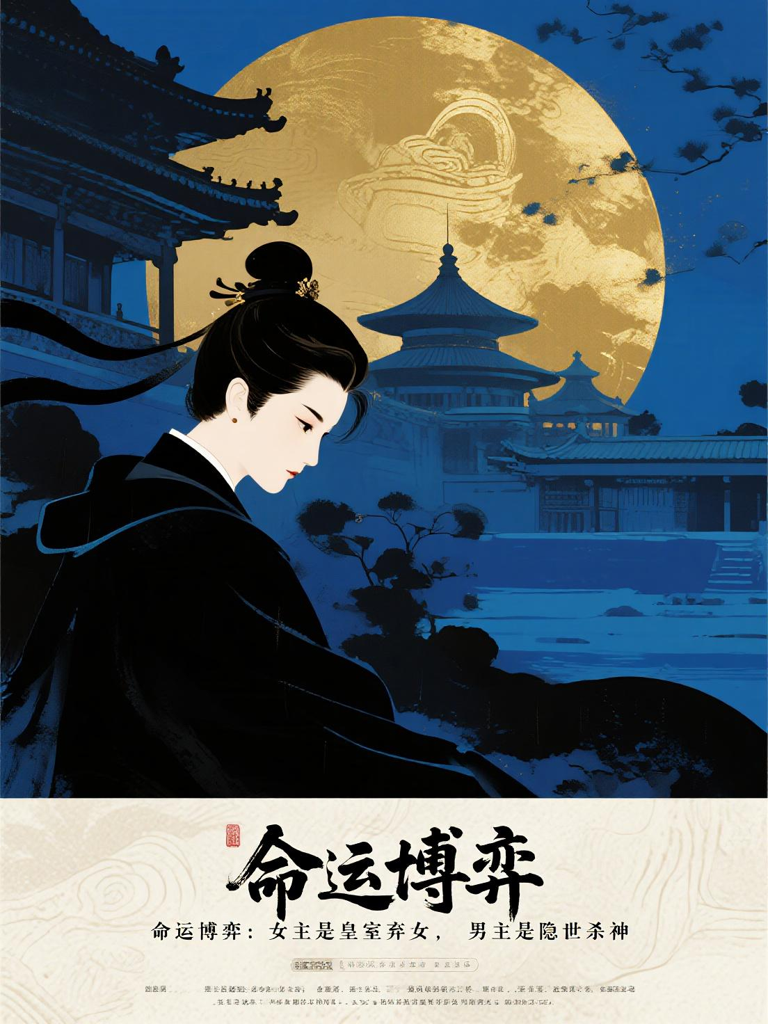 命运博弈：女主是皇室弃女，男主是隐世杀神