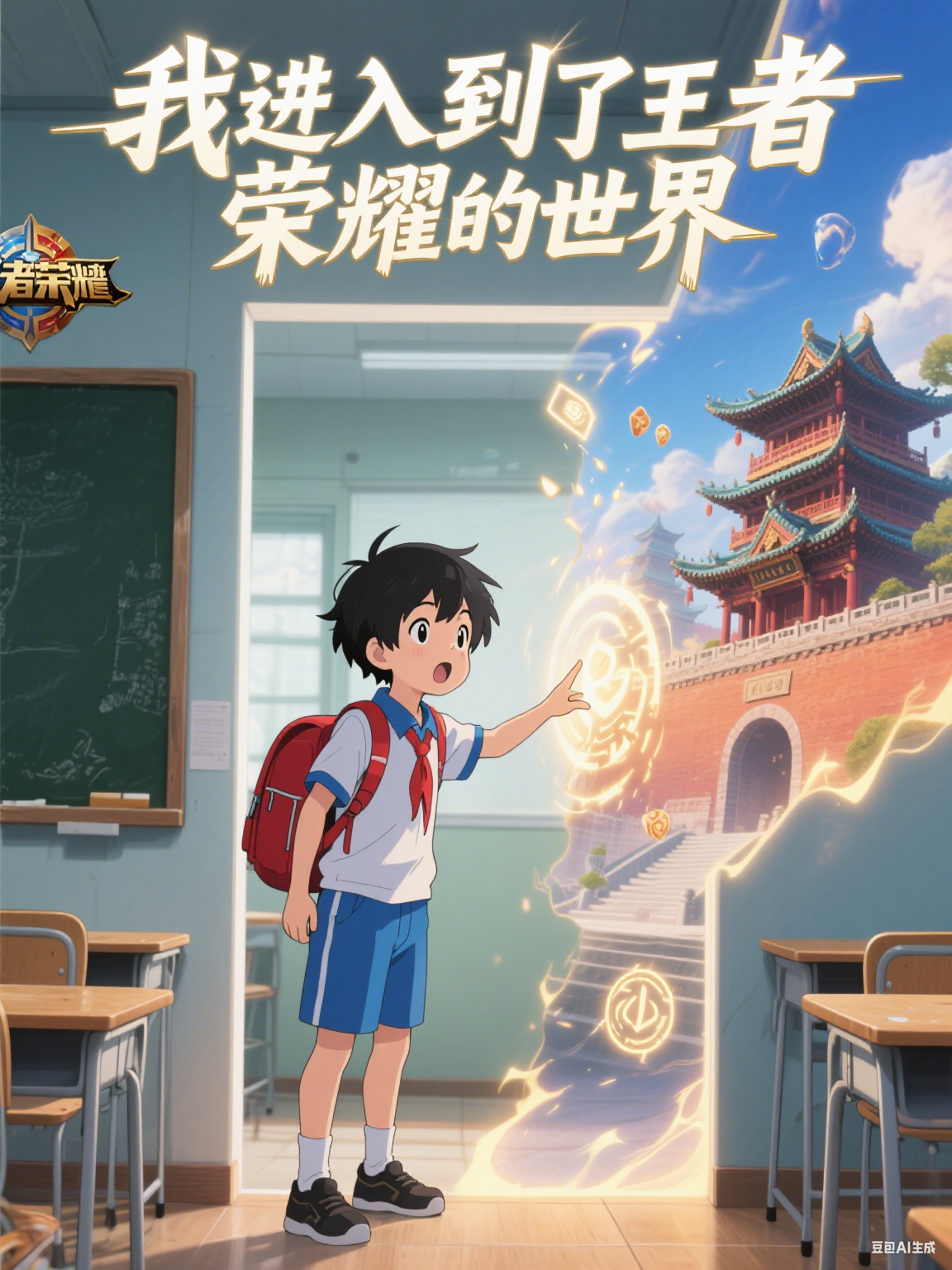 我进入到了王者荣耀的世界
