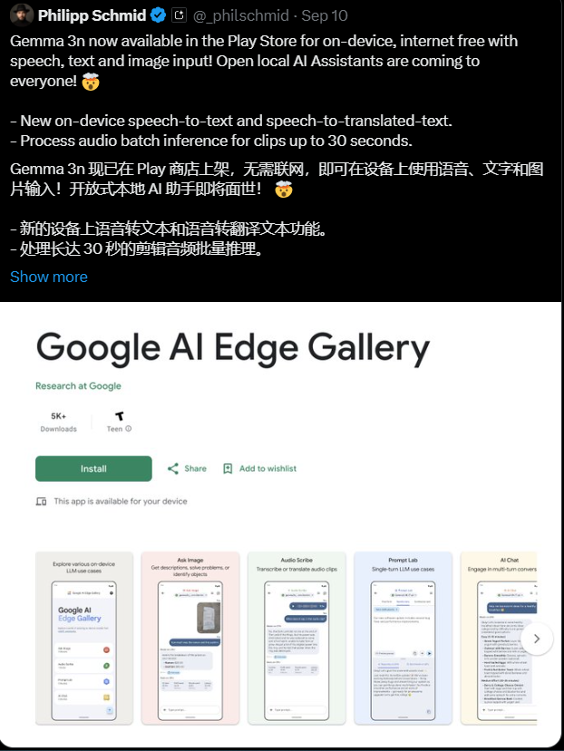 AI Edge Gallery应用