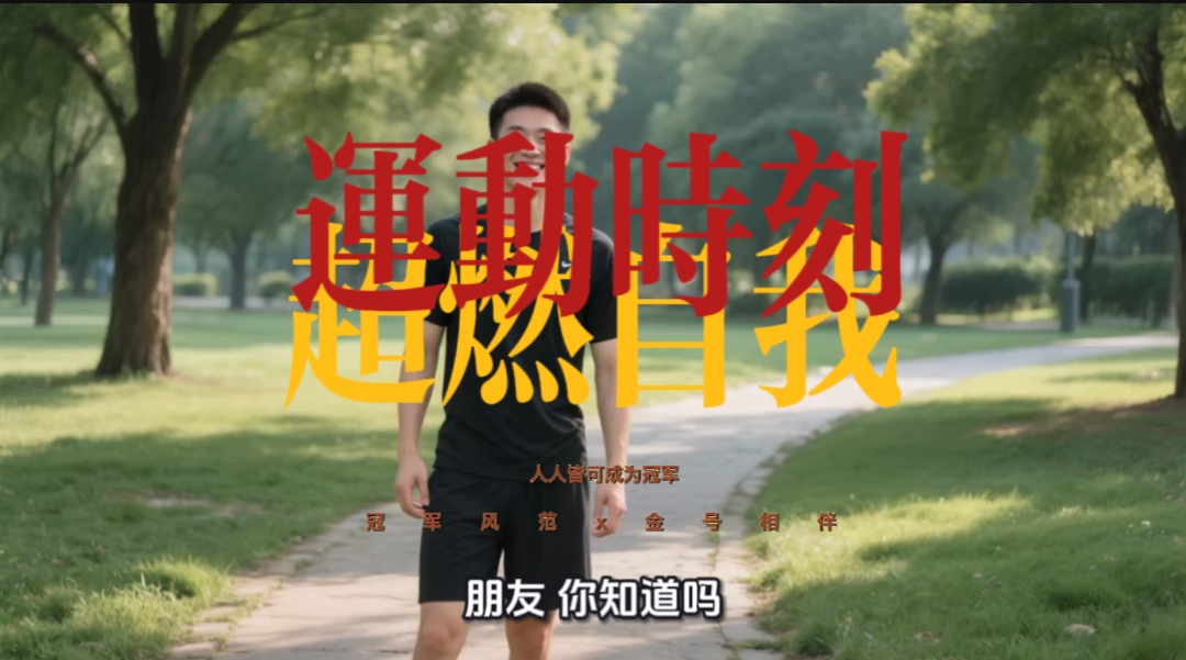 运动时刻 超燃自我