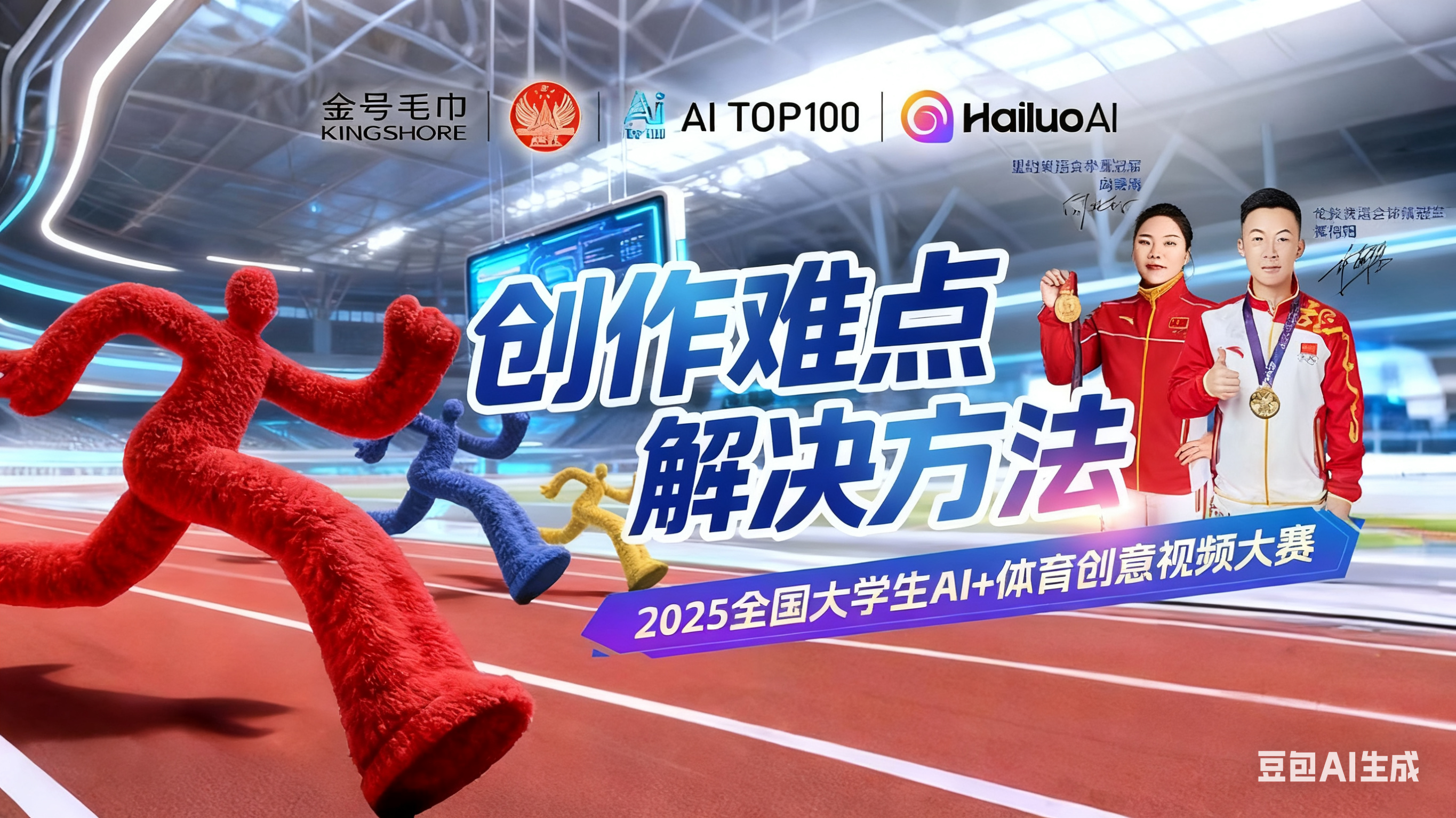 2025全国大学生AI+体育创意视频大赛：常见创作难点与解决方法