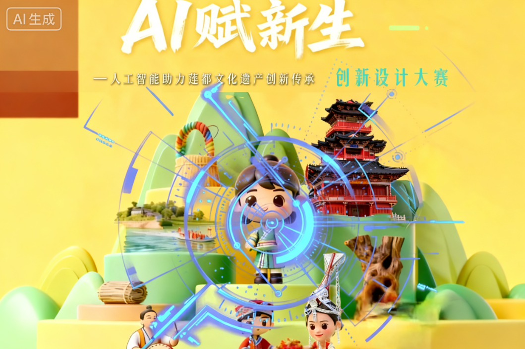 AIGC大赛：“天格杯”AI赋能莲都区文化遗产创新设计大赛