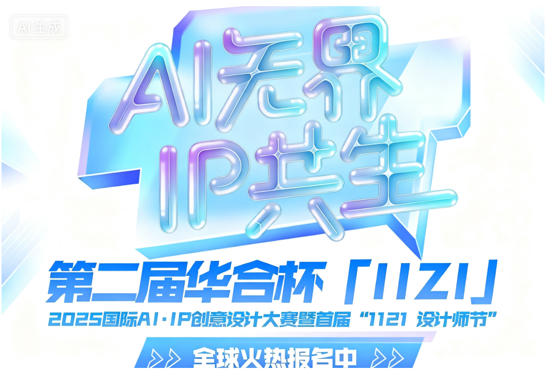 第二届华合杯2025国际AI·IP创意设计大赛暨首届“1121 设计师节”