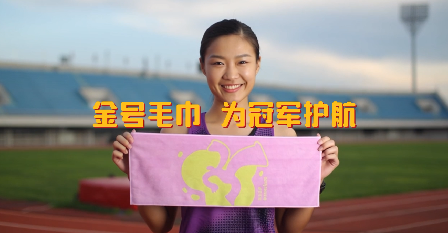 金号毛巾守护冠军的每一滴汗水
