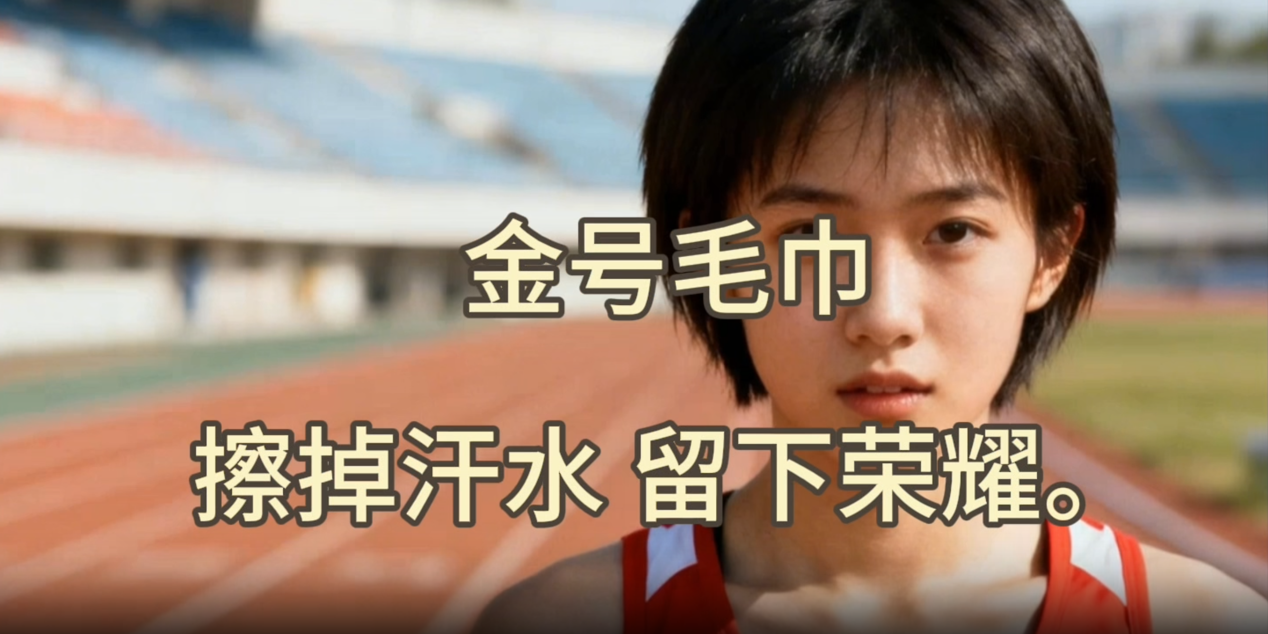 擦去汗水，留下荣耀