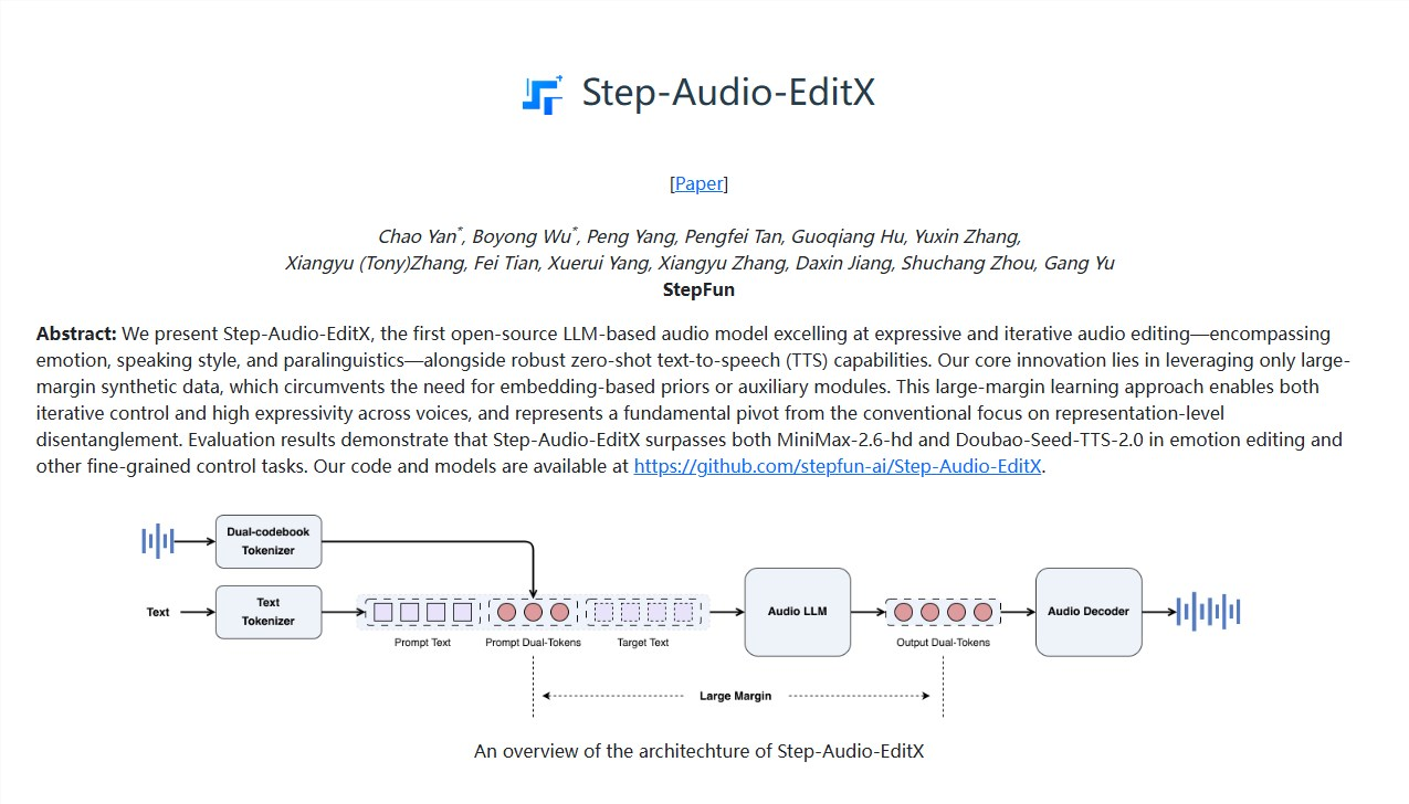 Step-Audio-EditX