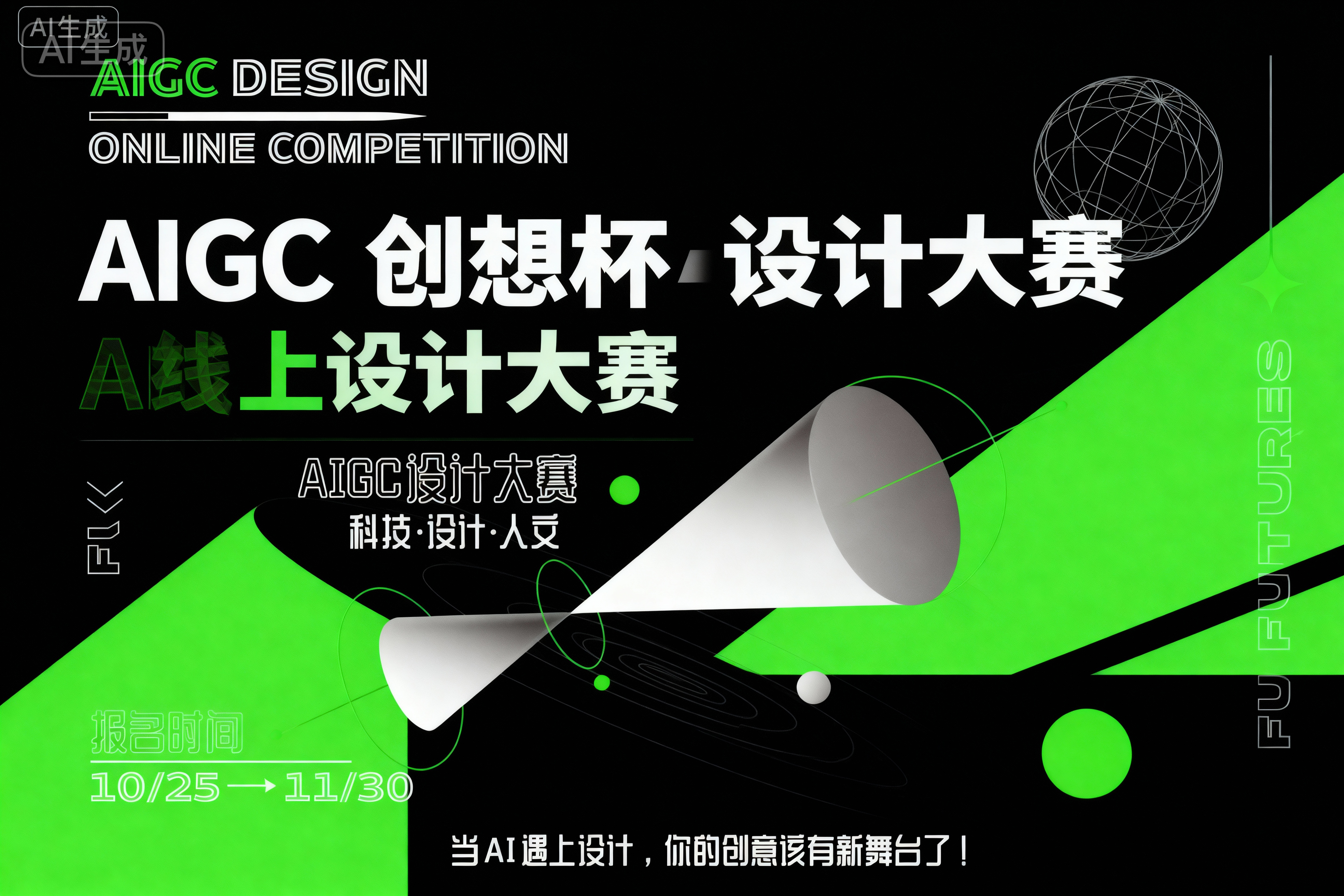 AIGC创想杯线上设计大赛启幕！AI赋能创意，解锁设计新可能