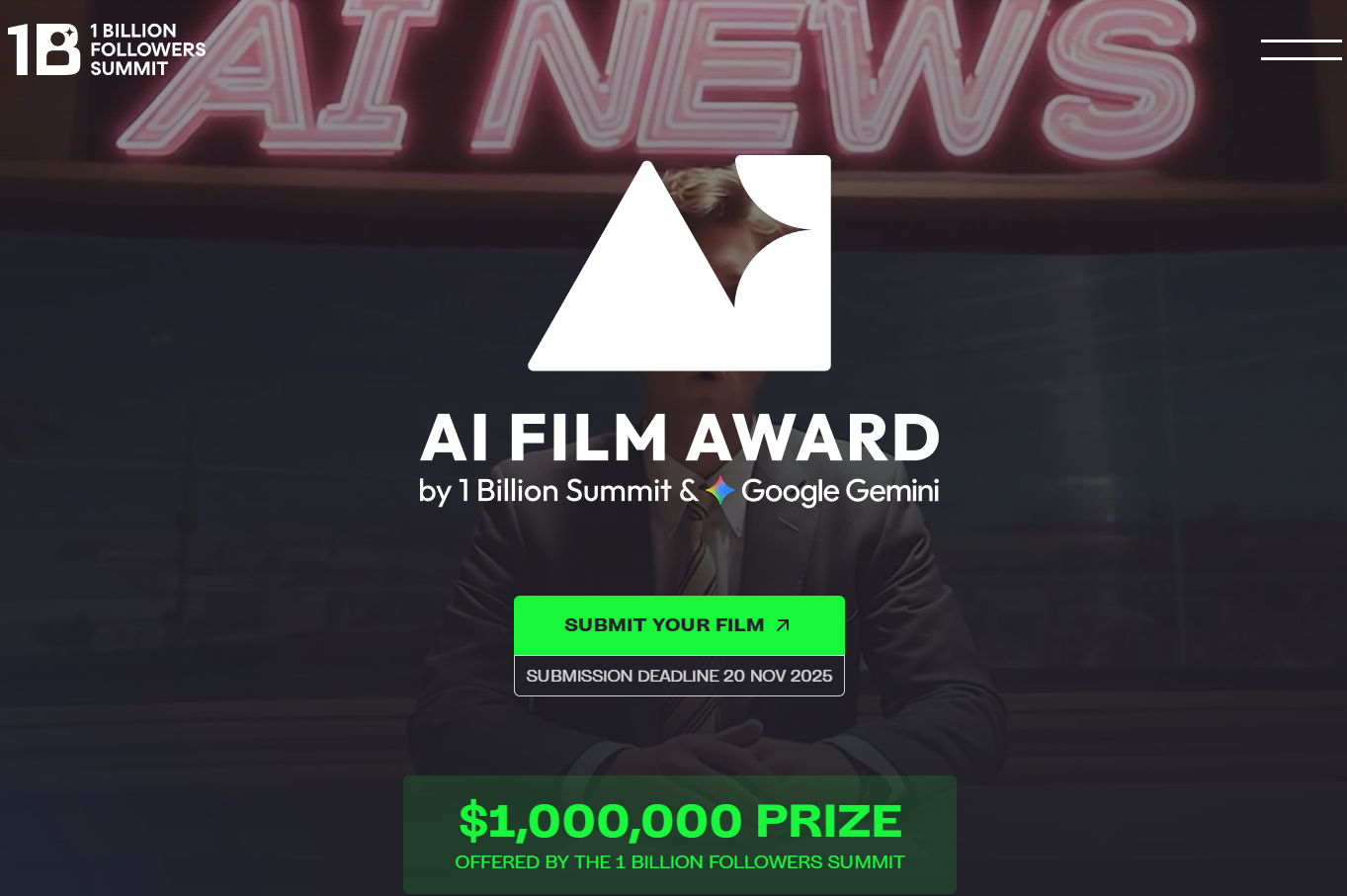 迪拜x谷歌AI电影大赛：百万美元大奖来袭！