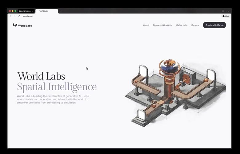 李飞飞World Labs发布Marble