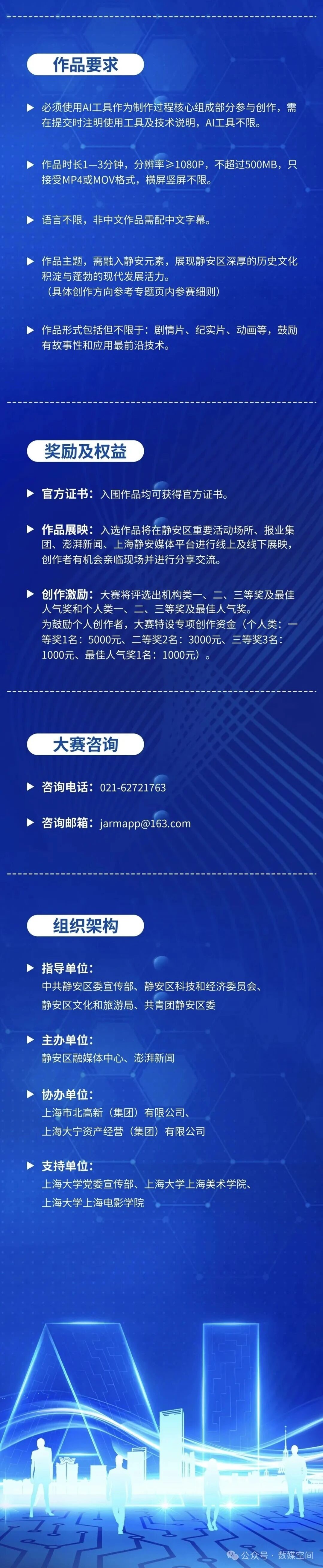 “看静安·见未来” AI短视频创作大赛