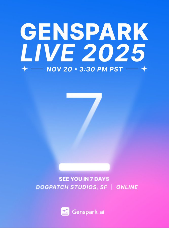 Genspark Live 2025