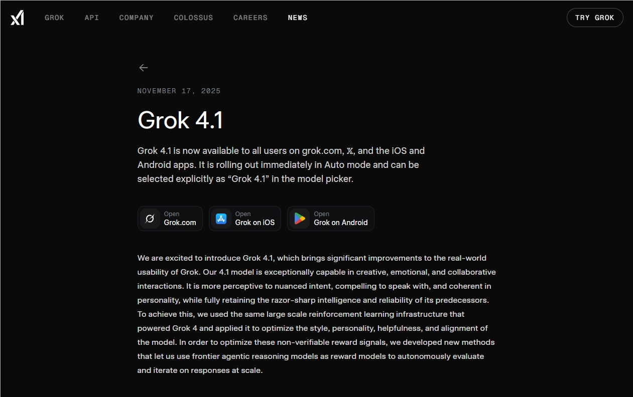 Grok 4.1