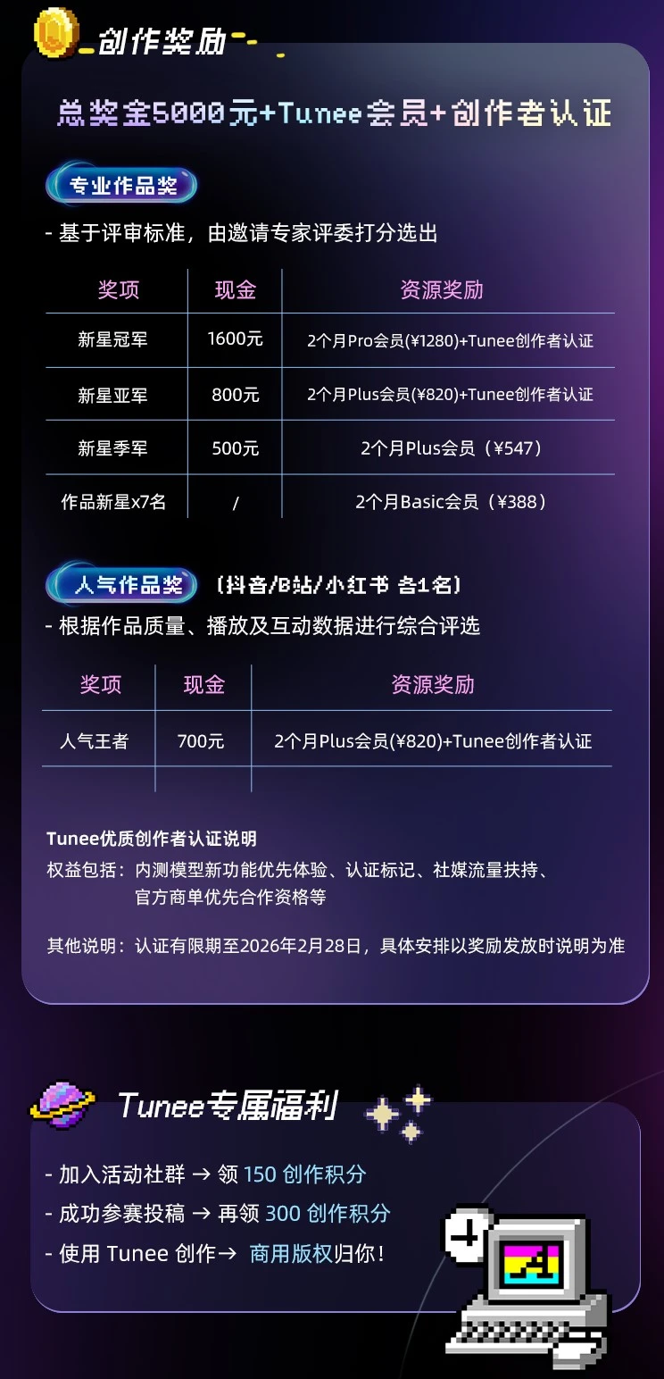Tunee AI音乐挑战赛