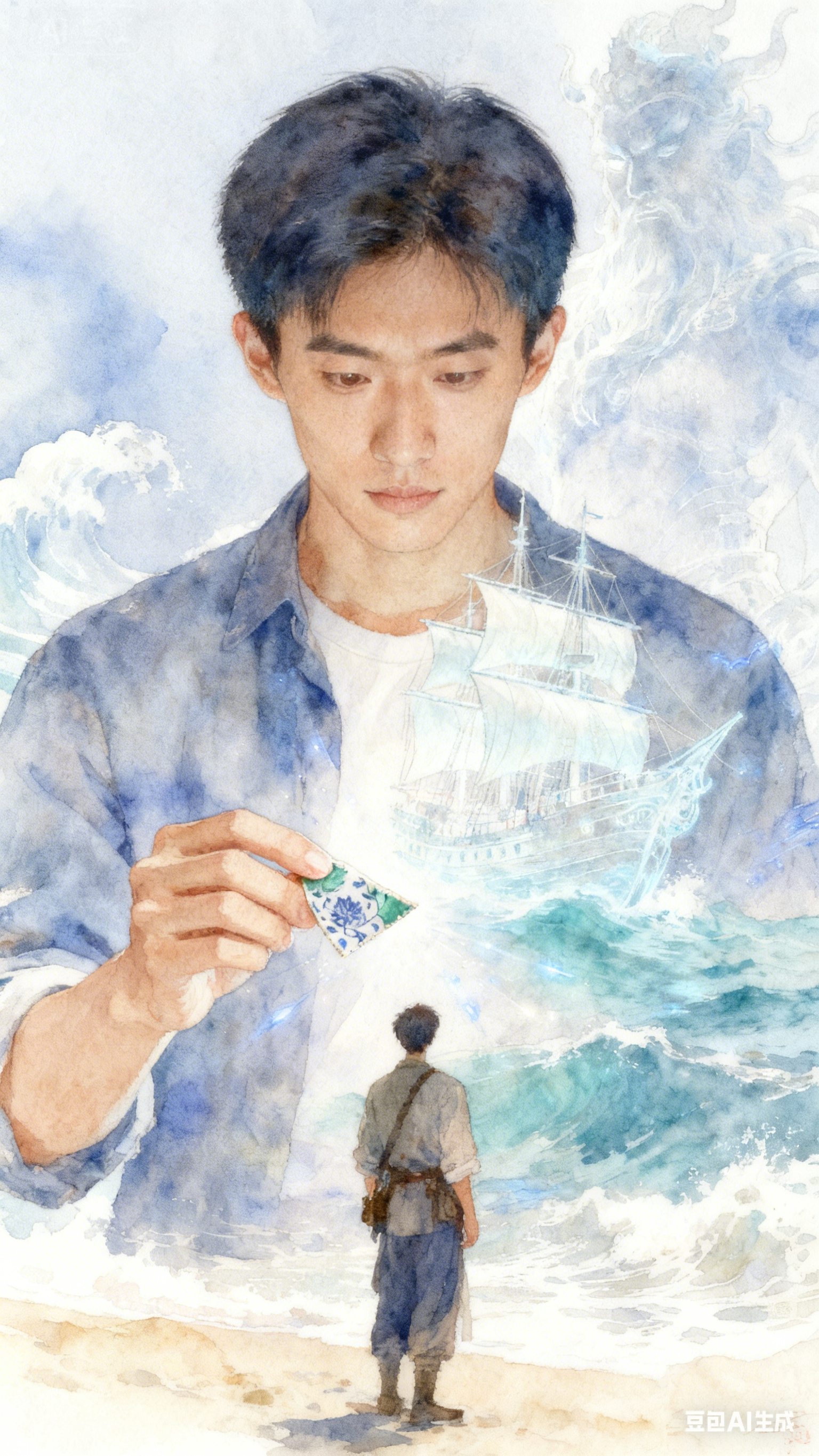 开局捡到海神，全族跪求我继承